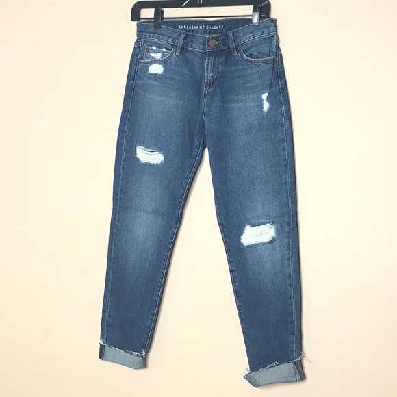 SOLD OUT Articles of Society Jean Janis Boyfriend Distress - Picture 6 of 11